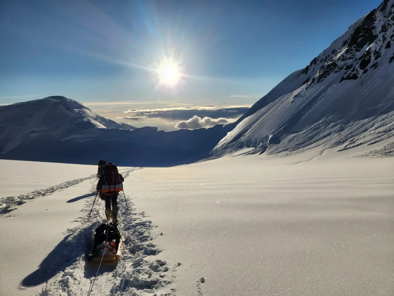 Denali, Alaska, a 3500 m